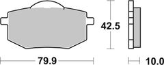 SBS Brzdové destičky 616HF