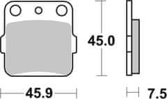 SBS Brzdové destičky 592RSI