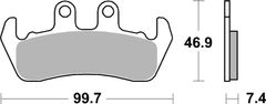 SBS Brzdové destičky 653HF