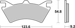 SBS Brzdové destičky 757ATS