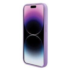 Guess hard kryt na iPhone 15 6.1" Purple Saffiano MagSafe