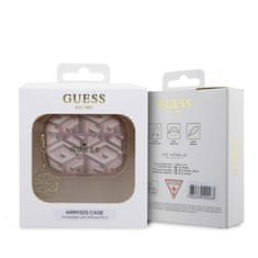 Guess  PU G Cube Charm Pouzdro pro AirPods Pro 2 Pink