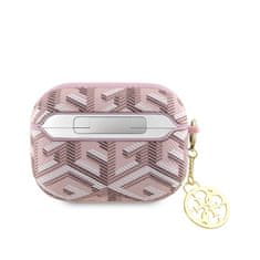 Guess  PU G Cube Charm Pouzdro pro AirPods Pro 2 Pink