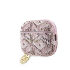 Guess  PU G Cube Charm Pouzdro pro AirPods Pro 2 Pink