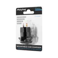 PY-CHR0007 USB + USB typ C autonabíječka s funkcí Quick Charge