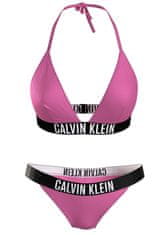 Calvin Klein Dámské plavky KW0KW02387 + KW0KW02392, RůžováP, L