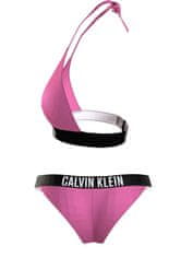 Calvin Klein Dámské plavky KW0KW02387 + KW0KW02392, RůžováP, L