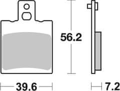 SBS Brzdové destičky 824HF