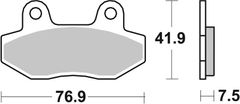 SBS Brzdové destičky 814LS