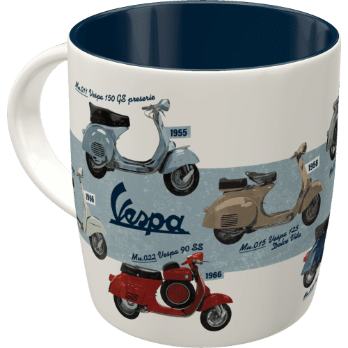 NOSTALGIC-ART Retro Hrnek Vespa