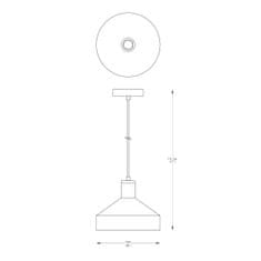 ZUMALINE ZUMALINE Závěsné svítidlo SIGMA A8016L