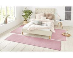 Hanse Home Kobercová sada Nasty 104446 Light-Rose (Rozměry koberců 3 díly: 70x140 cm (2x), 70x240 cm (1x))