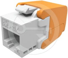 Solarix SXKJ-6-UTP-WH-SA - keystone CAT6 samořezný