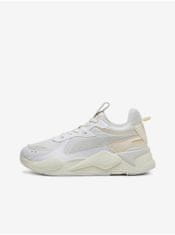 Puma Bílé dámské tenisky s koženými detaily Puma RS-X Soft Wns 36