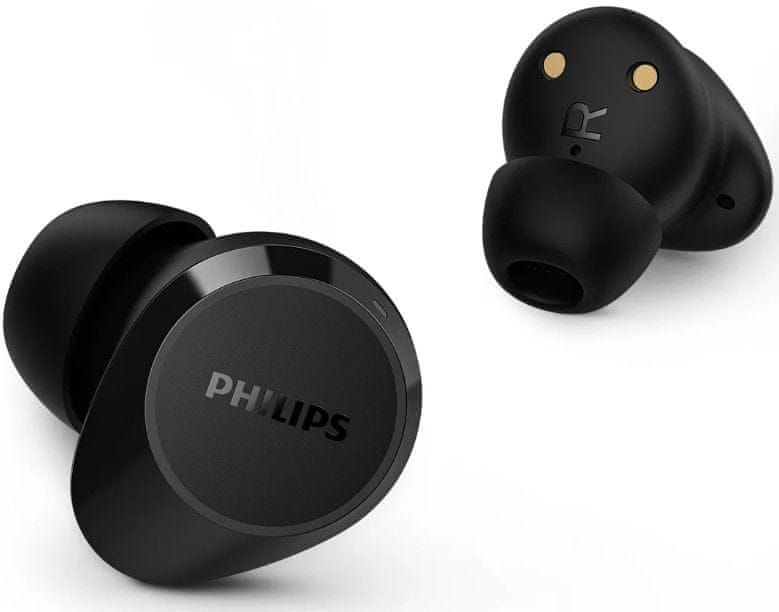  moderné bezdrôtové slúchadlá philips tat1209 štýlové puzdro hovory handsfree odolnosť vode nabíjacie puzdro 