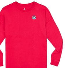 Converse Tričko Mountain Club Long Sleeve Tee Red