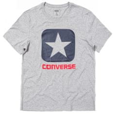 Converse Mikina Core Boxtar Tee Vintage Grey Heather