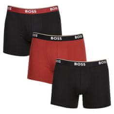 BOSS 3PACK pánské boxerky vícebarevné (50514926 969) - velikost M