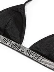 Victoria Secret Dámské dvoudílné plavky Shine Strap černé vrchní díl L / spodní díl M