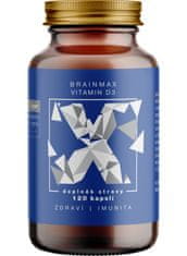 BrainMax Vitamin D3, 5000 IU, 120 rostlinných kapslí - EXPIRACE 3/24