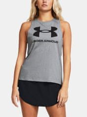 Under Armour Tílko Live Sportstyle Graphic Tank-GRY S