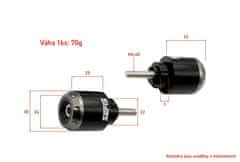 SEFIS Round závaží Honda 9mm - Barva závaží : Červená