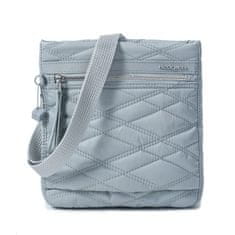 Dámská crossbody kabelka Leonce RFID HiC112 světle modrá/prošitá