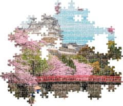 Clementoni Puzzle Hrad Himedži na jaře 1000 dílků