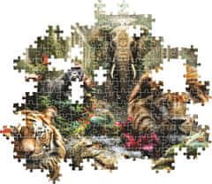 Clementoni Puzzle Tajuplná džungle 1000 dílků