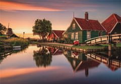 Clementoni Puzzle Vesnice Zaanse Schans 1500 dílků