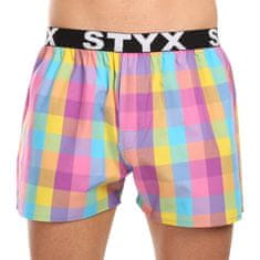 Styx 3PACK pánské trenky sportovní guma vícebarevné (3B102729) - velikost XXL