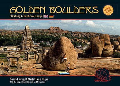 Geoqest Lezecký průvodce Golden Boulders - Climbing Guidebook Hampi, India|210