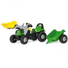 Rolly Toys Traktor Rolly Toys Deutz-Fahr Kid Z Przyczepką