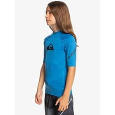 Quiksilver lycra QUIKSILVER All Time SS Youth SNORKEL BLUE HEATHER 16