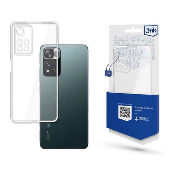 3MK ochranný kryt Clear Case pro Xiaomi Redmi Note 11 Pro+ 5G, čirá