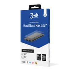 3MK tvrzené sklo HardGlass Max Lite pro Xiaomi Mi 11 Lite 4G/5G / Mi 11 Lite 5G NE, černá