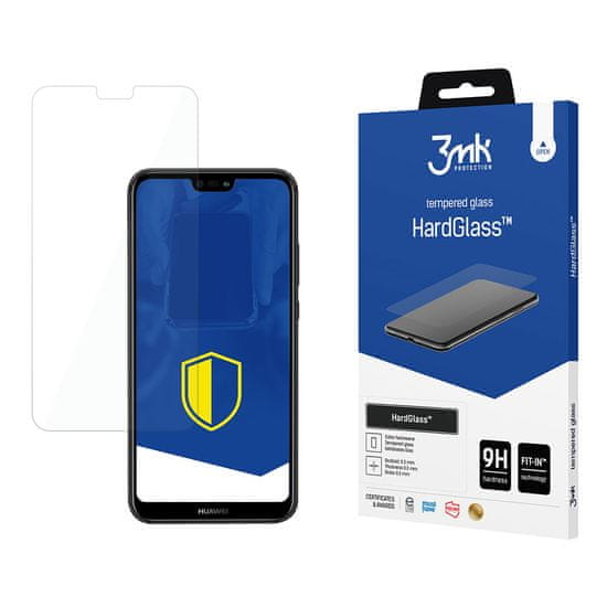 3MK tvrzené sklo HardGlass pro Huawei P20 Lite