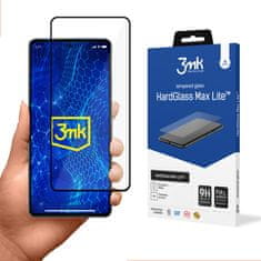 3MK tvrzené sklo HardGlass Max Lite pro Redmi Note 12 5G, černá