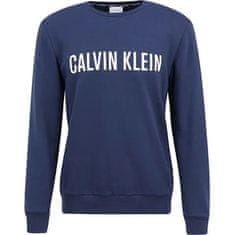 Calvin Klein Pánská mikina NM1960E - 8SB Tmavě modré - Calvin Klein M tm.Modrá