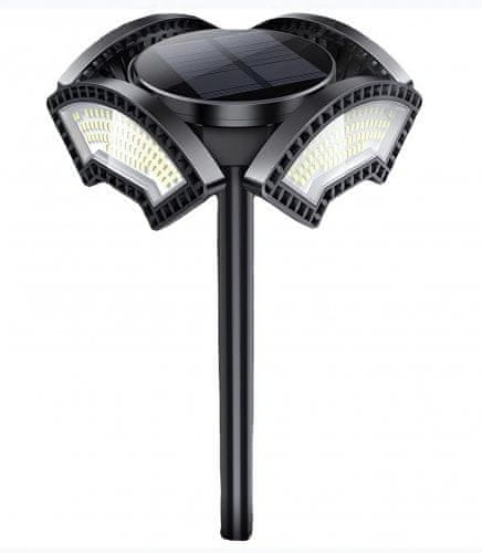 Pronett XJ5152 Zahradní solární 304 LED lampa 2200mAh, IPX5, 50 cm