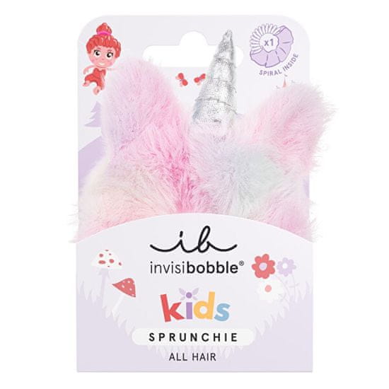 Invisibobble Dětská gumička do vlasů Kids Sprunchie Unicorn