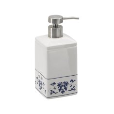 Gedy CIXI dávkovač mýdla na postavení, porcelán, bílá/modrá CX8189 - Gedy