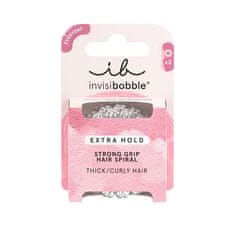 Invisibobble Gumička do vlasů Extra Hold Crystal Clear 3 ks