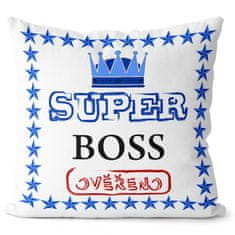 IMPAR SUBLIMACE Polštář Super boss