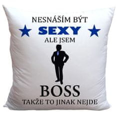 IMPAR SUBLIMACE Polštář Sexy boss