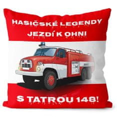 IMPAR SUBLIMACE Polštář Hasičské legendy – Tatra 148