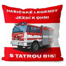 IMPAR SUBLIMACE Polštář Hasičské legendy – Tatra 815