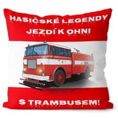 IMPAR SUBLIMACE Polštář Hasičské legendy – Trambus