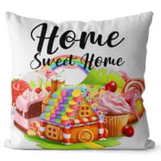 IMPAR SUBLIMACE Polštář Home sweet home – candy