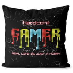 IMPAR SUBLIMACE Polštář Hardcore gamer